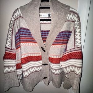 Jon & Anna Multicolor Patterned Cardigan